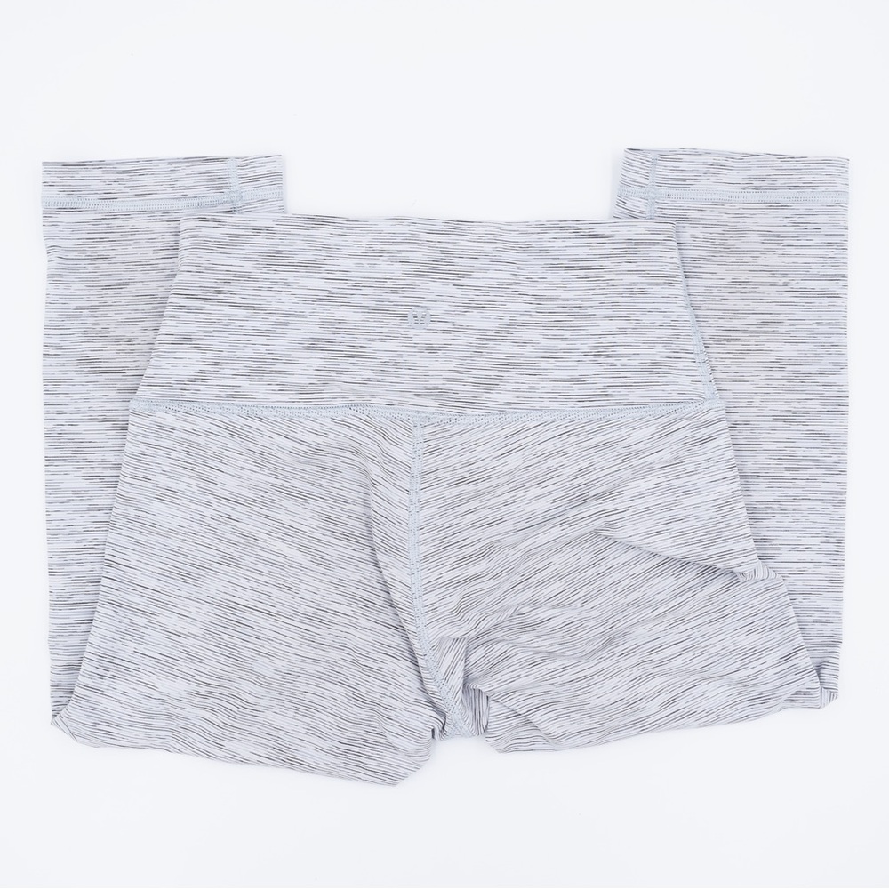 LULULEMON Wunder Under Crop Legging 6 Wee Are From Space Nimbus Battleship 17”